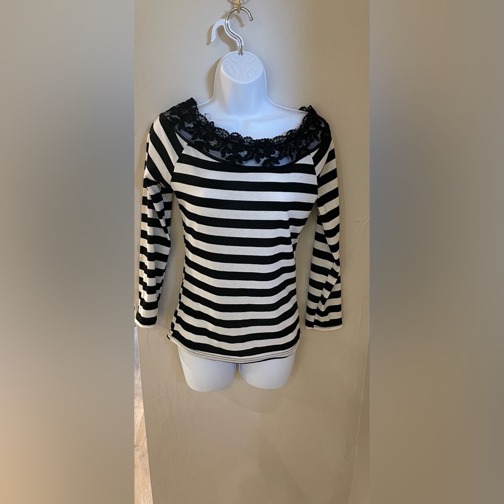 Black and White Sweater
